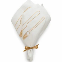 La Tavola servett 45 x 45 cm 2-pack, latte