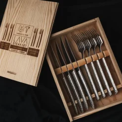 Lava Steakset 8 delar, antracit