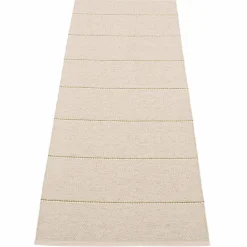 Lea matta 225 × 70 cm, linen/pine/vanilla