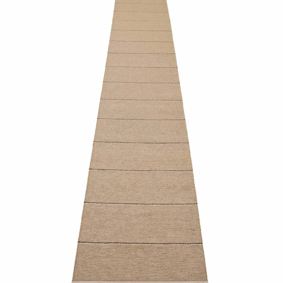 Lea matta 375 × 70 cm, linen/pine/vanilla