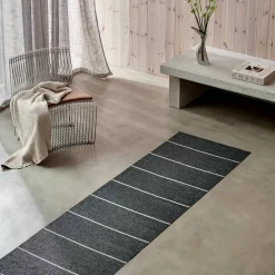 Lea matta 375 × 70 cm, linen/pine/vanilla
