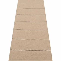 Lea matta 225 × 70 cm, potato/brown/vanilla