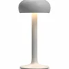 LED-batterilampa, krom