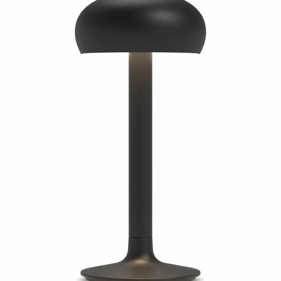 LED-batterilampa, mässing