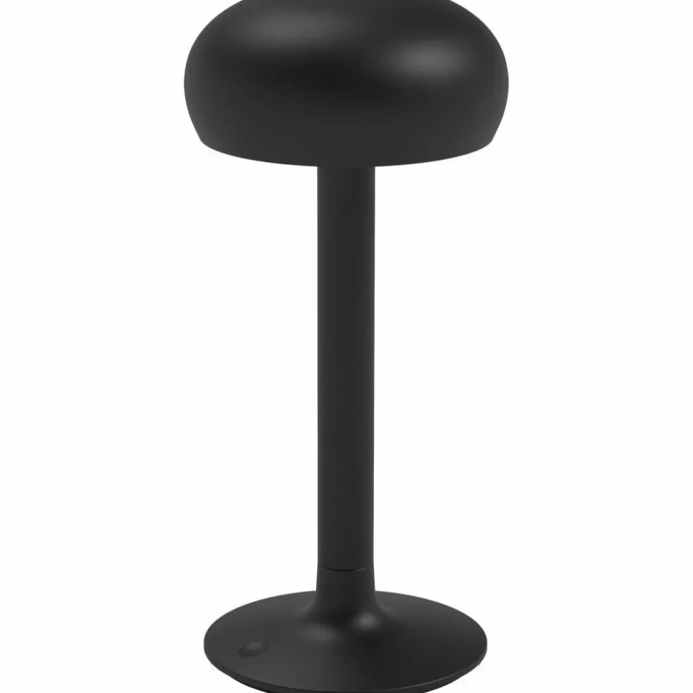 LED-batterilampa, mässing