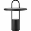 LED-lampa, svart