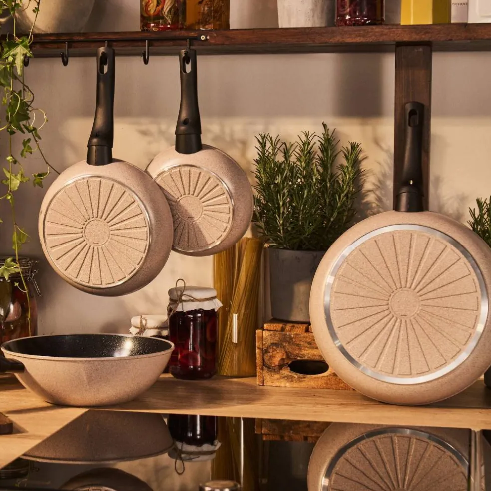 Ledro stekpanna 20 cm, beige