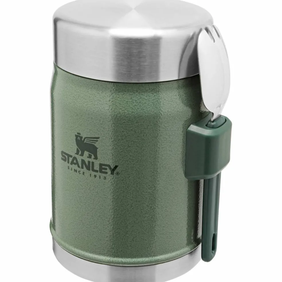Legendary Classic mattermos + spork 0,4 liter, hammertone green
