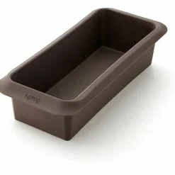 Lekue Bakform rektangulär silikon 25 cm, brun