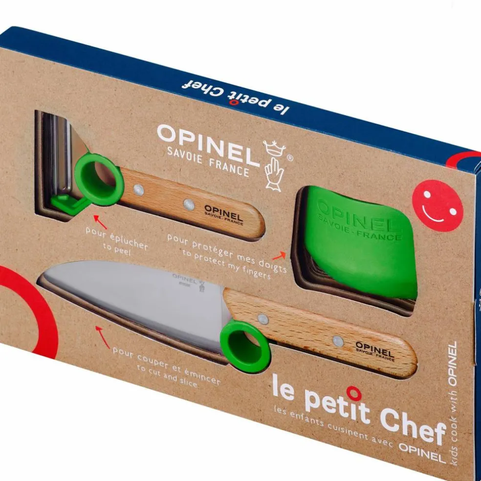 Le Petit Chef barnset 3 delar, grön
