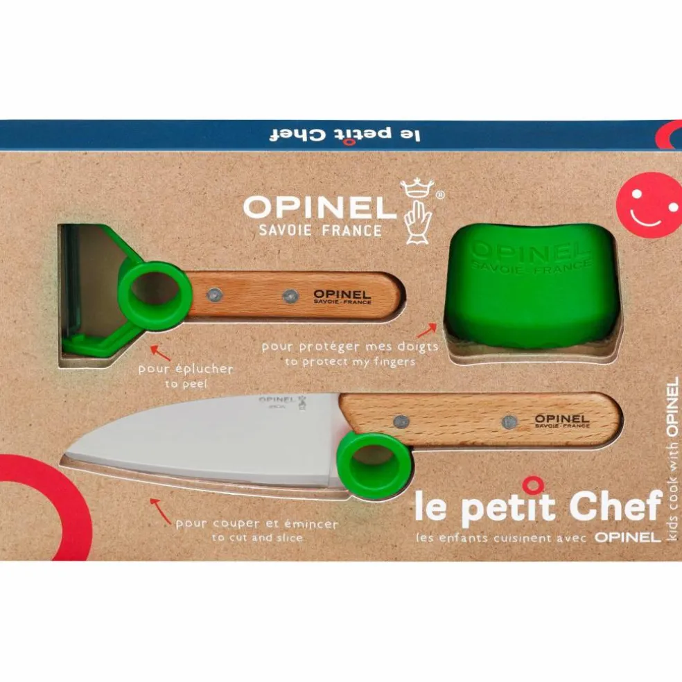 Le Petit Chef barnset 3 delar, grön
