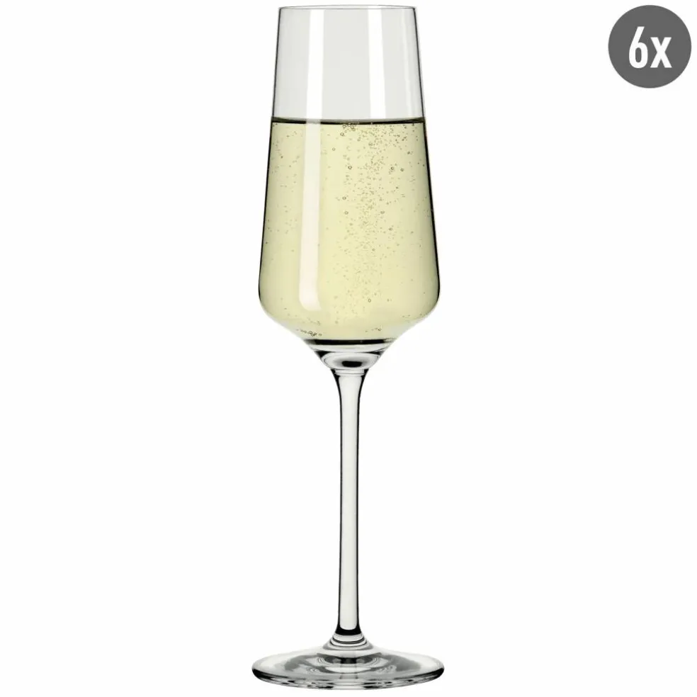 Lichtweiss champagneglas 23,3 cl, 6 st.
