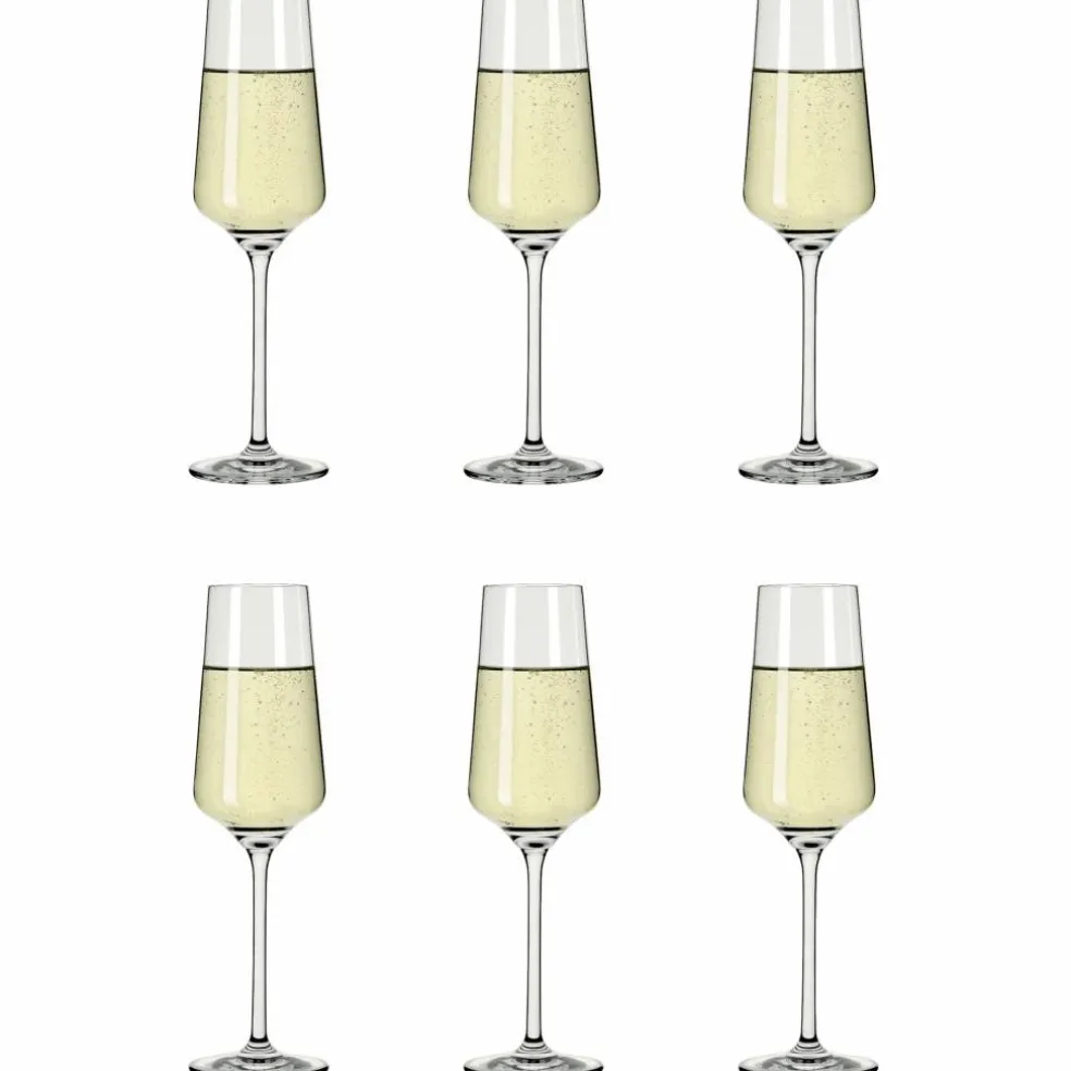 Lichtweiss champagneglas 23,3 cl, 6 st.