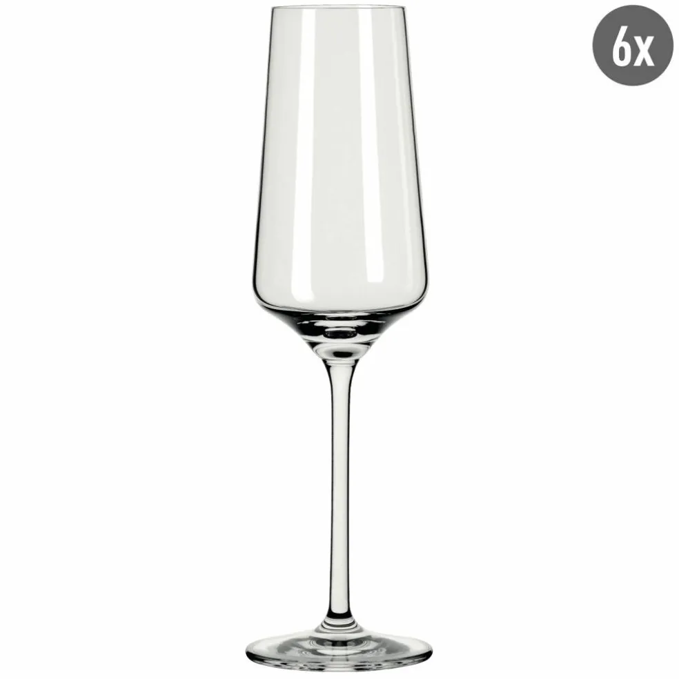 Lichtweiss champagneglas 23,3 cl, 6 st.