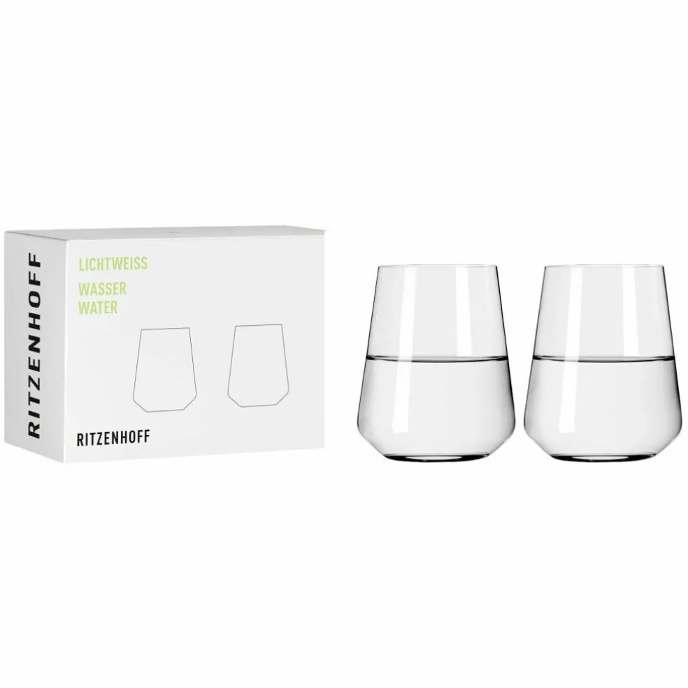 Lichtweiss vattenglas, 2-pack