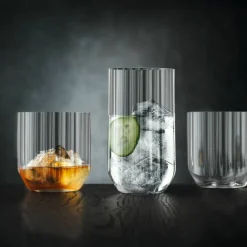 Linear longdrinkglas 4-pack