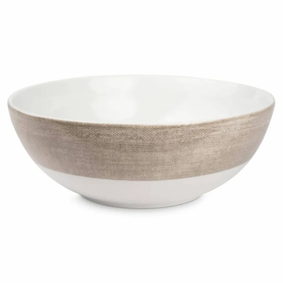 Linen skål, 23 cm