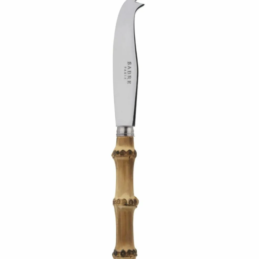 Liten ostkniv 17 cm, bamboo light