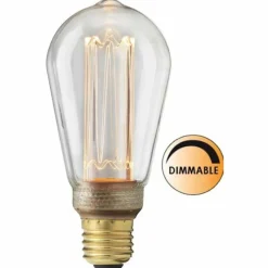 Ljuskälla Laser LED Filament DimbaKlar Uniterm E27