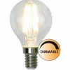 Ljuskälla LED 351-23 Filament Klot Klar 5W Dimbar E14