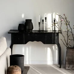 Ljuslykta, black, medium