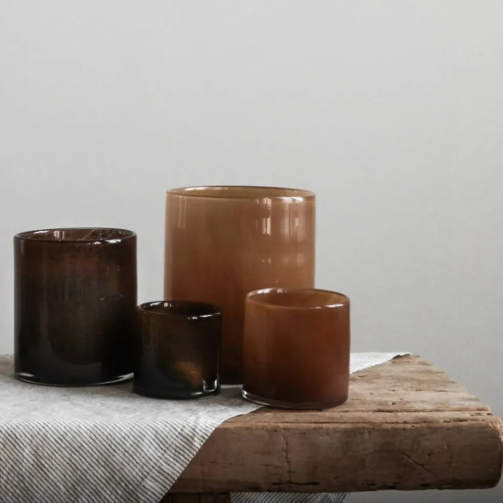 Ljuslykta, brown, large
