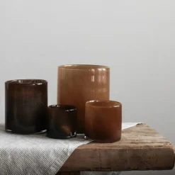 Ljuslykta, brown, medium
