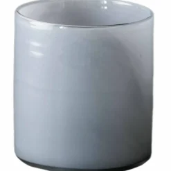 Ljuslykta, dusty blue, medium