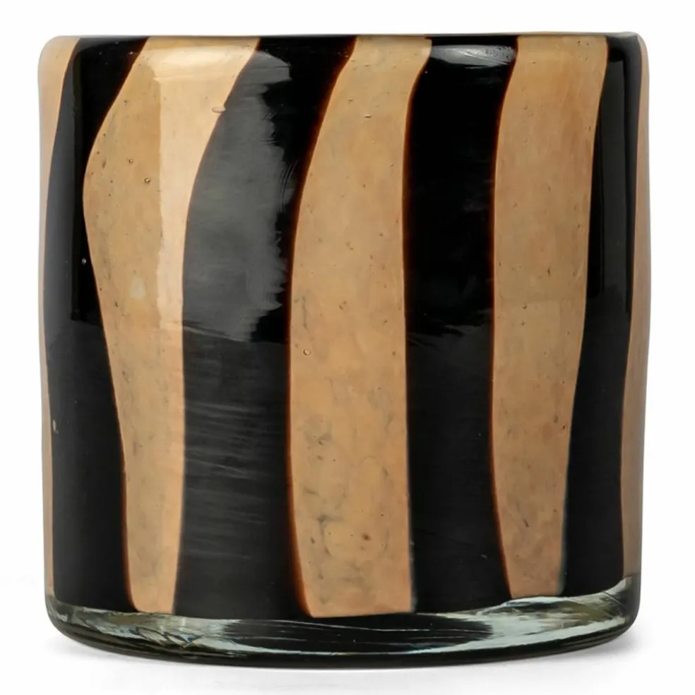 Ljuslykta extra small, blå