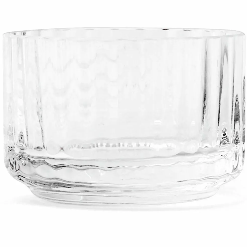 Ljuslykta, glas liten, klar