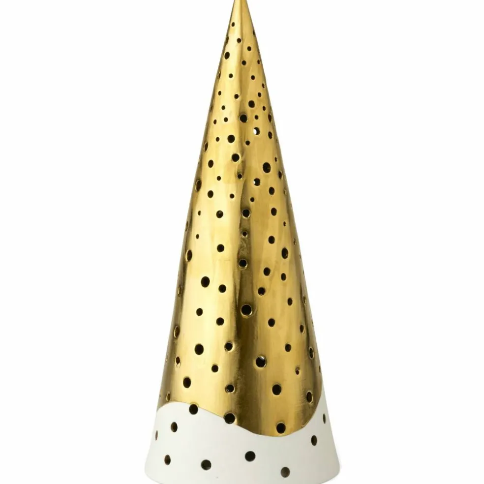 Ljuslykta guld, 25,5cm