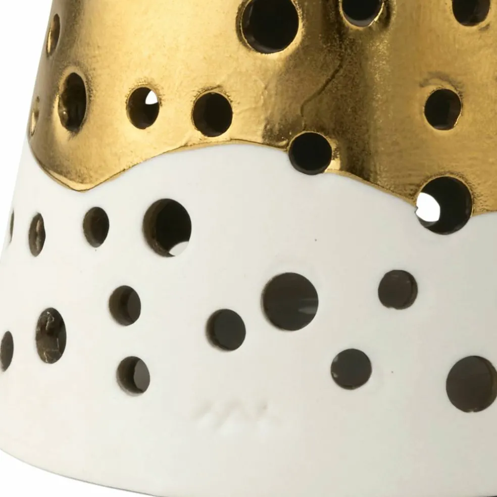 Ljuslykta guld, 19 cm