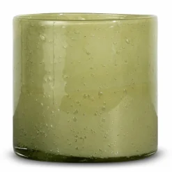 Ljuslykta medium, svart/beige