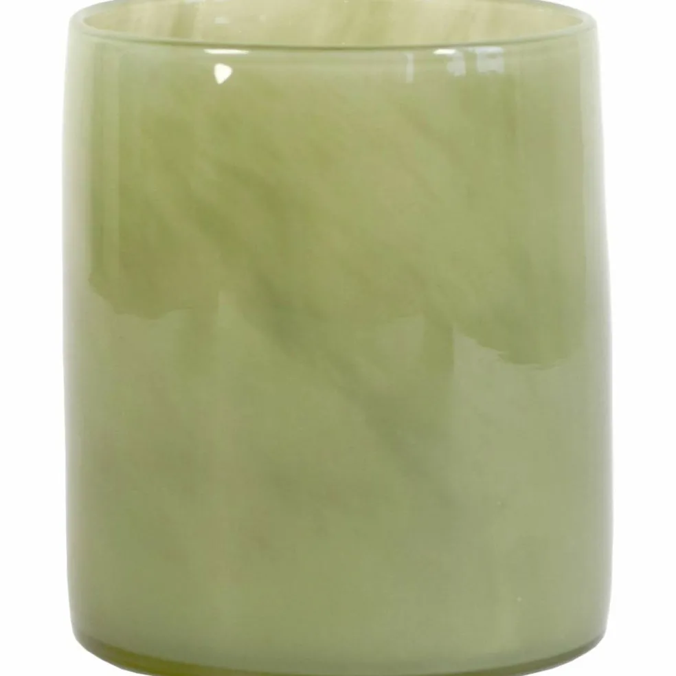 Ljuslykta, olive green, small