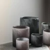 Ljuslykta, purple grey, medium
