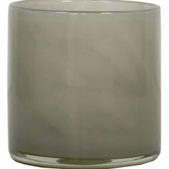 Ljuslykta, warm grey, small