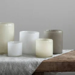 Ljuslykta, white, medium
