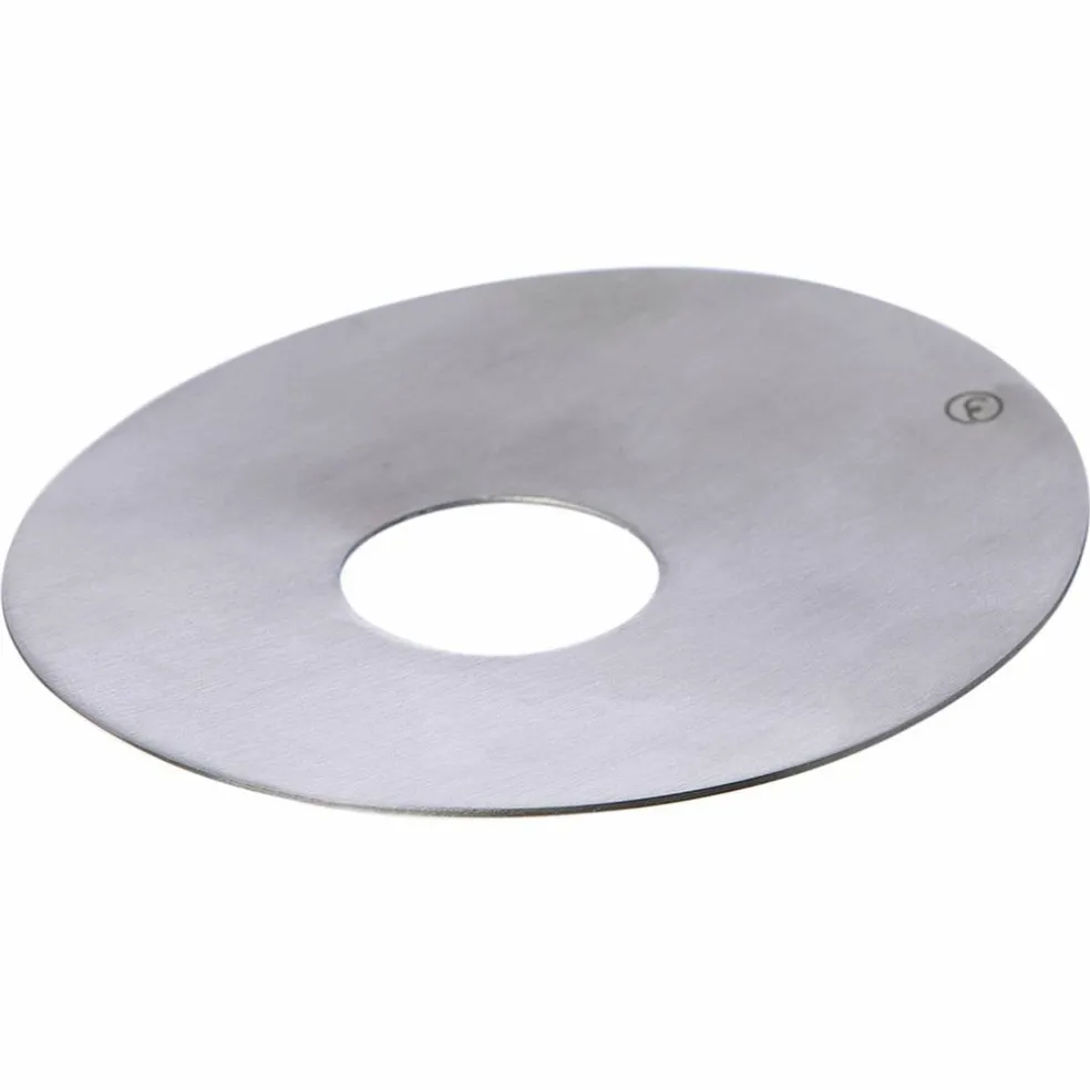 Ljusmanschett, 2-pack, borstad metall