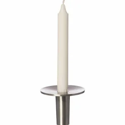 Ljusstake, 7 cm, borstad metall