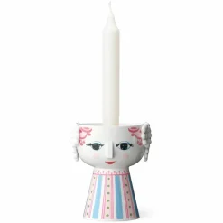 Ljusstake 9,5 cm, pink