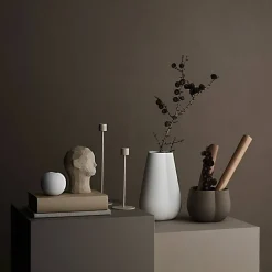 Ljusstake, 29 cm, sand