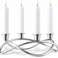 Ljusstake Förgylld