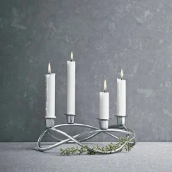 Ljusstake Förgylld