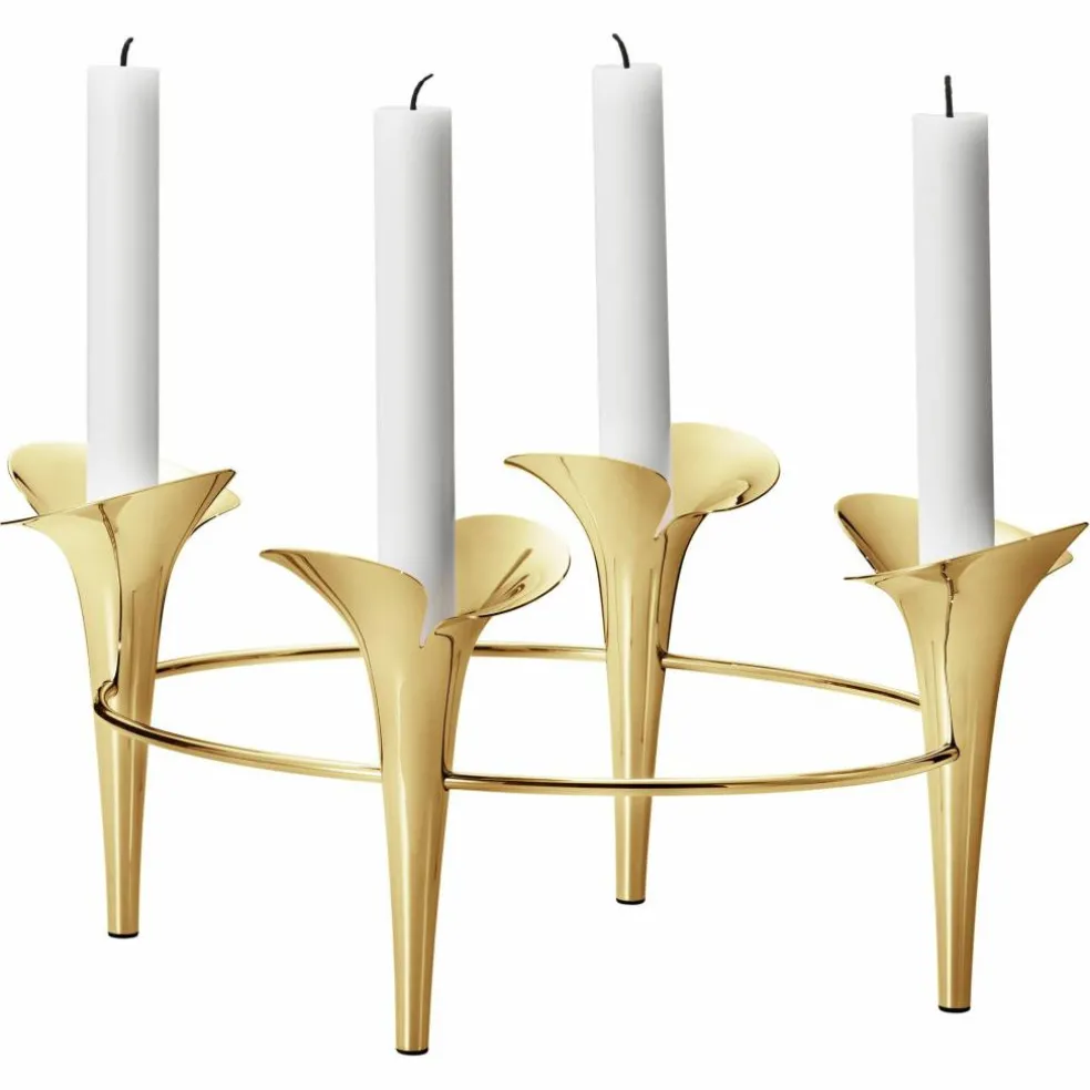 Ljusstake, guld