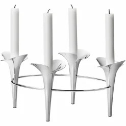 Ljusstake, stainless steel