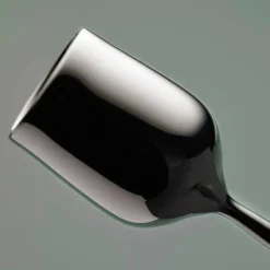 Ljusstake 7x12 cm, blankt stål