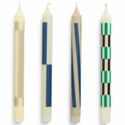 Ljus 4 st, light green/blue