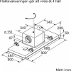 LR97CAQ50 iQ500 takfläkt, silver