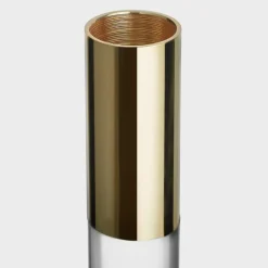 Lumiere Ljusstake 26,5 cm, silver/glas