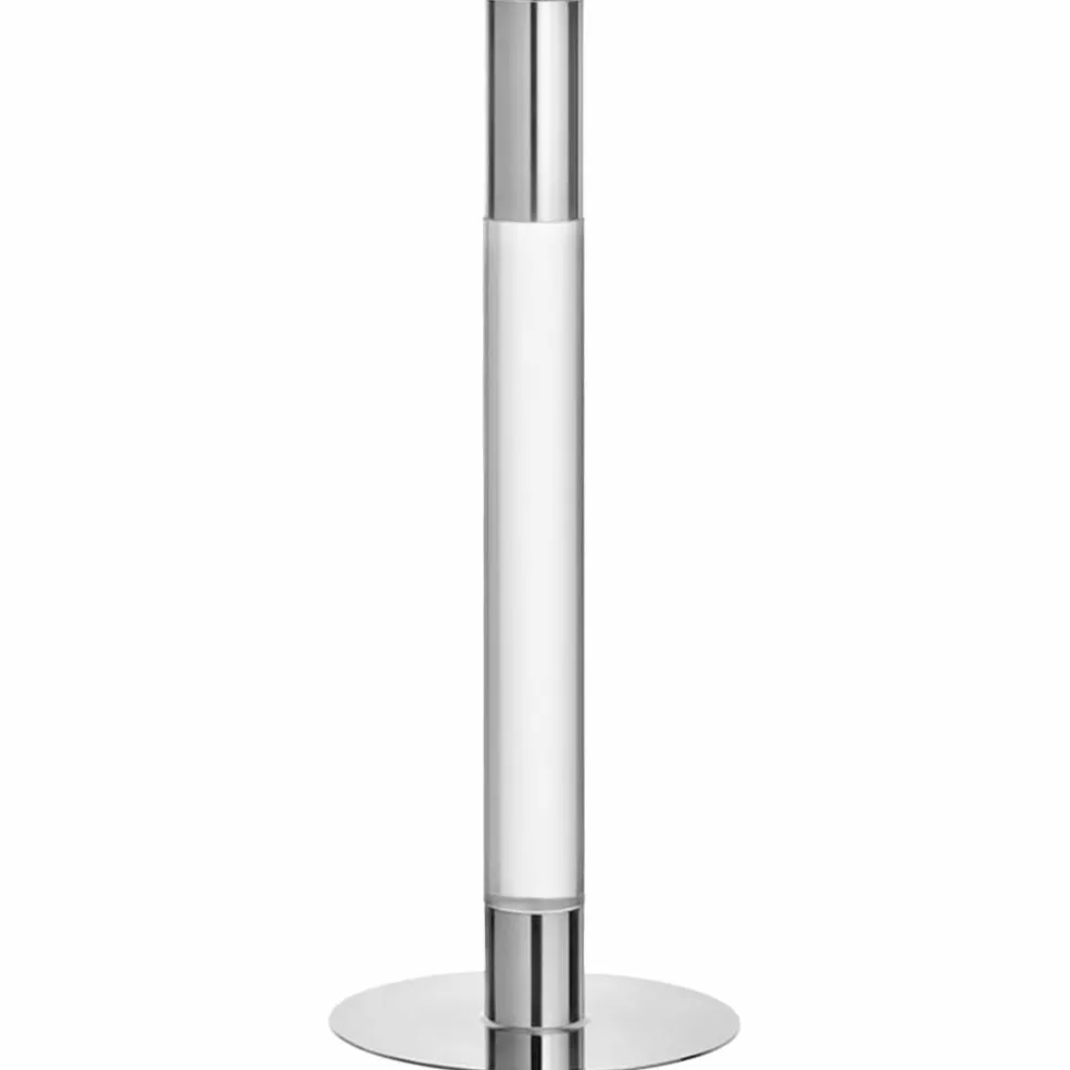 Lumiere Ljusstake 26,5 cm, silver/glas